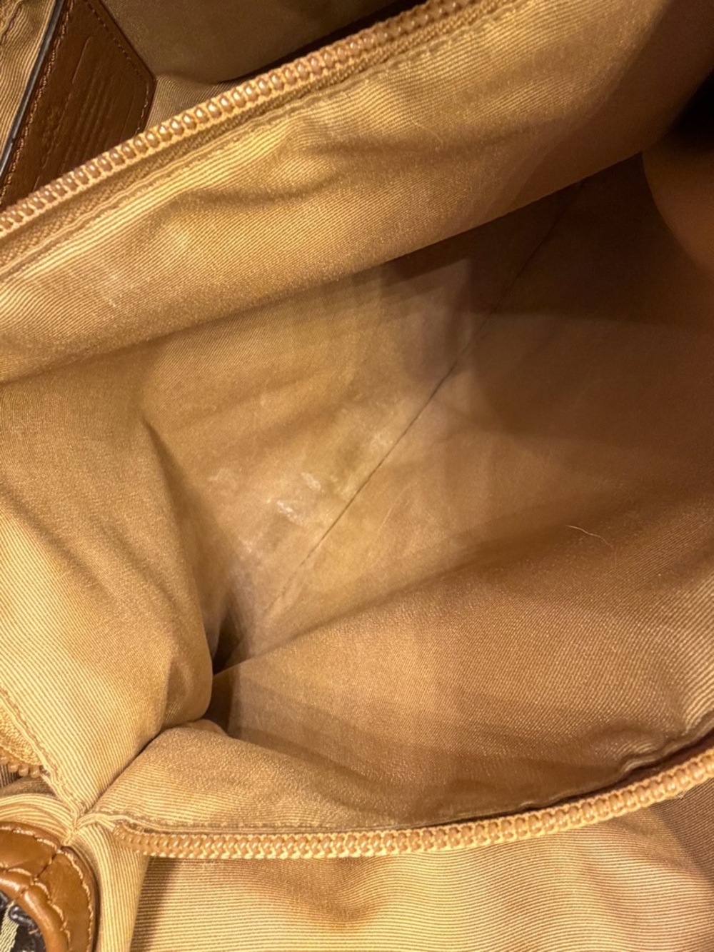 Coach Stripe Drawstring Carryall Shoulder Bag - Picture 12 of 16